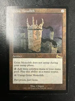 Grim Monolith Urza’s Legacy Magic The Gathering - Image 1