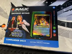 🔥 Magic The Gathering Universes Beyond Doctor Who Commander Deck Paradox Power - Image 1