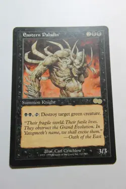 MTG Eastern Paladin x1- -Urza's Saga-Lightly Played - Image 1