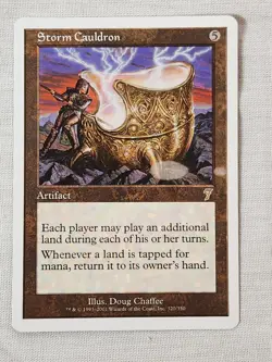NM Storm Cauldron 7th Edition Mtg Magic the Gathering - Image 1