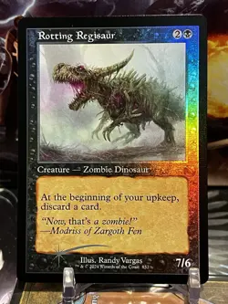 MTG | Rotting Regisaur (Retro Frame) ✨FOIL✨ (Secret Lair) - Image 1