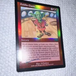 Wizards of the Coast MTG Goblin Game Planeshift Foil Eng Rare #61/143 - Image 3
