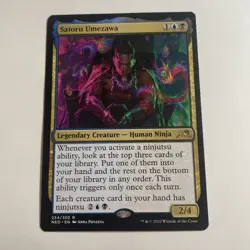 Satoru Umezawa 234 Rare Kamigawa: Neon Dynasty NEO MTG - Image 1