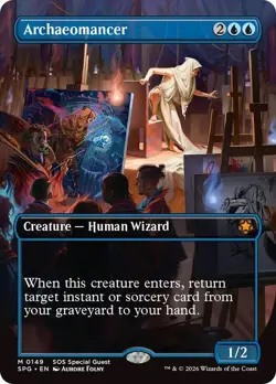 Archaeomancer (Borderless) [Special Guests] MTG - Image 1