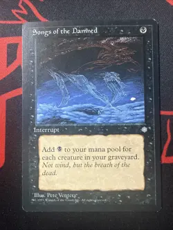MTG Magic the Gathering Songs of the Damned (160/383) Ice Age LP - Image 1