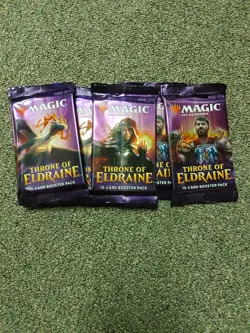 MTG Throne Of Eldraine ONE Booster Pack sealed - Image 1