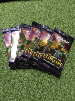 MTG Throne Of Eldraine ONE Booster Pack sealed - Image 2