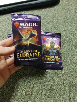 MTG Throne Of Eldraine ONE Booster Pack sealed - Image 3