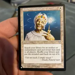 1x Enlightened Tutor - Mirage Uncommon MTG LP - Image 1