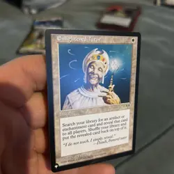 1x Enlightened Tutor - Mirage Uncommon MTG LP - Image 2