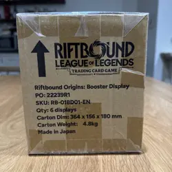 Riftbound League of Legends TCG Origins Booster Box Case Wave 1 - Image 2