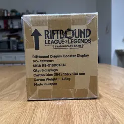 Riftbound League of Legends TCG Origins Booster Box Case Wave 1 - Image 4