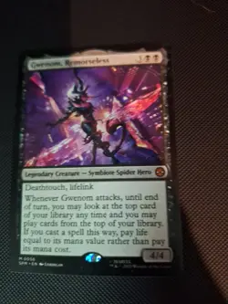 Gwenom, Remorseless - 56 - NM - Marvel's Spider-Man - MTG - Image 1