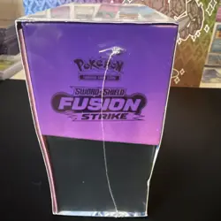 Pokemon SWSH08: Fusion Strike ETB! Elite Trainer Box! Factory Sealed! Small hole - Image 2