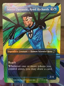 Magic: The Gathering TCG - Mister Fantastic U 0320 - Borderless Foil - Image 1