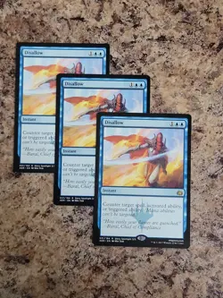 x3 Disallow R MTG Aether Revolt M/NM, English - Image 1