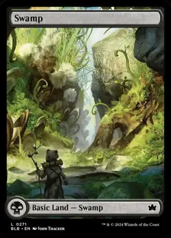 4x Swamp (271) - FOIL - Bloomburrow -MTG - NM - Image 1