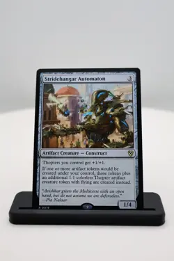 2x Stridehangar Automaton NM R Aetherdrift Commander (DRC) MTG Magic - Image 1