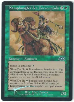 FOIL Kampfmagier des Dornenpfads / Thornscape - PLANESHIFT - deutsch (exc -) - Image 1