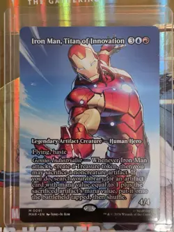 MTG Marvel Super Heroes Iron Man, Titan of Innovation Borderless 091 - Image 1