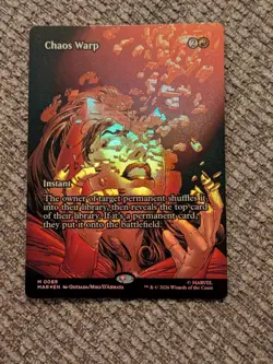 MTG Marvel Eternal-Legal, Chaos Warp - Foil - Image 1