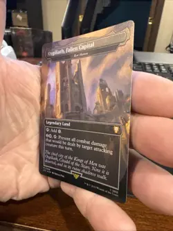 Osgiliath, Fallen Capital *Foil* - Lord of the Rings - MTG - NM / M 368 - Image 3