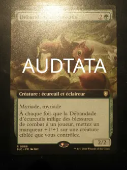 mtg magic Scurry of Squirrels extended FRENCH vf fr Debandade d'ecureuils - Image 1