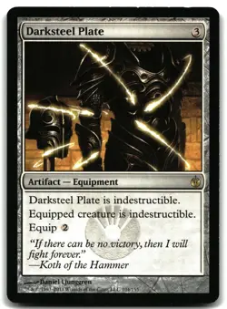 Darksteel Plate 104 Magic_the_gathering Mirrodin Besieged - Image 1