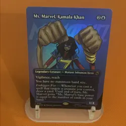 Ms. Marvel, Kamala Khan (Borderless) - 361 - Foil - MSH - NM - MTG - Image 1