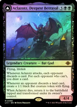 Aclazotz, Deepest Betrayal Foil The Lost Caverns of Ixalan NM MTG - Image 1