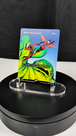 MTG Heroic Intervention FOIL NM Marvel Universe MAR #0079 Mythic - Image 2