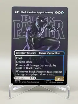 King T'Challa (Borderless) (0373) - Marvel Super Heroes (MSH) - Image 2