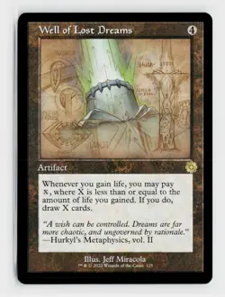 Well of Lost Dreams (Schematic) R The Brothers' War:Retro Frame Artifacts 125 NM - Image 1