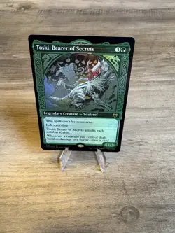 Magic the Gathering MTG Toski Bearer of Secrets Showcase Foil Near Mint - Image 1