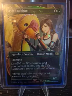 Tifa Lockhart (Borderless) (Chocobo Track Foil) Final Fantasy Foil - Image 1