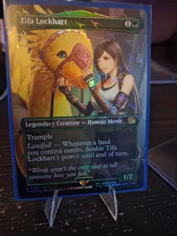 Tifa Lockhart (Borderless) (Chocobo Track Foil) Final Fantasy Foil - Image 4