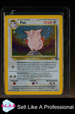 PIXI POKEMON 1/64 2000 JUNGLE GERMAN HOLO - Image 1