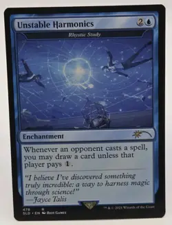 Unstable Harmonics - Rhystic Study Secret Lair Drop Regular - Image 1