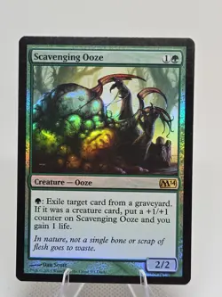 Scavenging Ooze FOIL X1 M14 MTG Core Set 2014 - Image 1