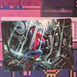 MTG Spiderman Art Series Strength of Will Gold Stamp 22/54 - Image 1