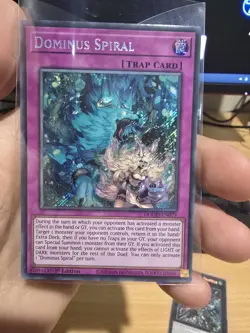 Dominus Spiral Secret Rare Yu-Gi-Oh! TCG DOOD-EN079 1st Edition NM - Image 2