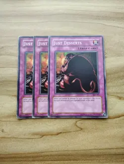 Yu-Gi-Oh! - Just Desserts 3x - Full Playset Of Cards - SKE-043 - Image 1