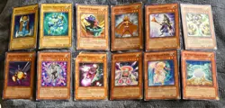 189 VINTAGE 1996 1ST EDITION YU-GI-OH TRADING CARDS w/STORAGE TIN - Image 4