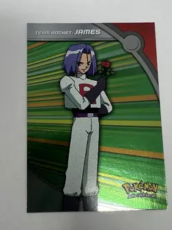 2000 Topps Pokemon Series 2 TV Animation James HV4 Foil - Image 1