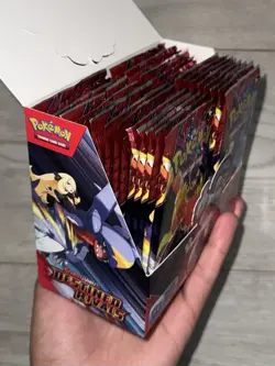 Pokemon TCG Destined Rivals Full Booster Box Unsealed - 36 Sealed Packs NEW - Image 3
