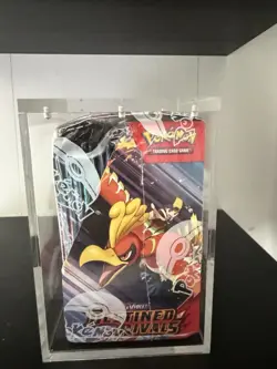 Pokemon TCG Destined Rivals Booster Box SEALED With Acrylic Case - Image 3