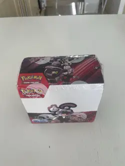 Pokemon Destined Rivals Booster Box Sealed small rip - Image 1