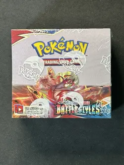 Pokemon TCG Sword & Shield: Battle Styles Booster Box Factory Sealed - Image 1