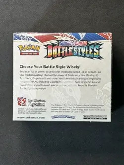 Pokemon TCG Sword & Shield: Battle Styles Booster Box Factory Sealed - Image 2