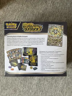 Pokemon Surging Sparks Elite Trainer Box ETB Pokemon Center Exclusive New Sealed - Image 2